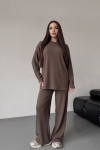 3036 Женский костюм брюки (Коричневый) - А-Дина-трикотаж